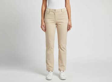 hello kitty spodnie shein: Shein, Material trousers for women, size S — 1