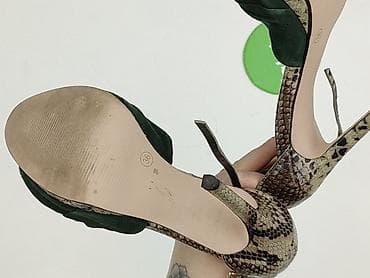 biale klapki a: Topshop, Sandały damskie, rozmiar 36 — 5