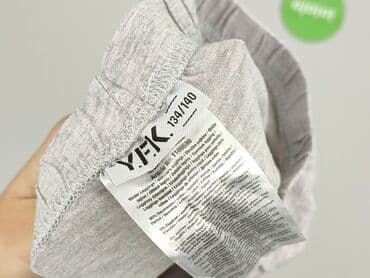 rajstopy w czerwono czarne paski: Leggings for kids, Y.F.K., 10 years, 140, condition - Very good — 4