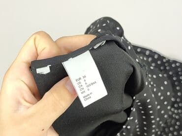 sukienki czarne duże rozmiary: H&M, Sukienka damska, rozmiar S — 4
