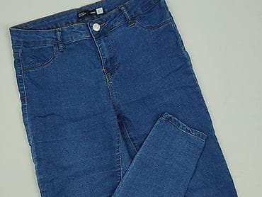 drill jeans: Skiny, Jeansy damskie, rozmiar M — 1