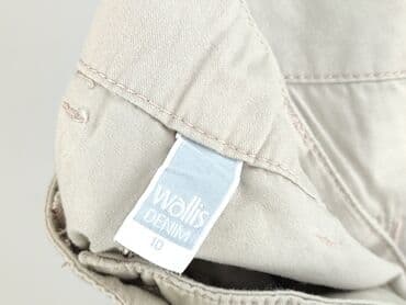 spodnie jeans drill: Wallis Petite, Spodnie materiałowe damskie, rozmiar M — 4