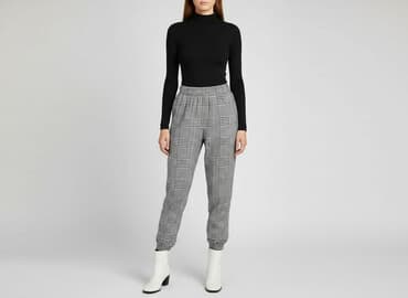 shein spodnie dresowe: Shein, Spodnie materiałowe damskie, rozmiar M — 7