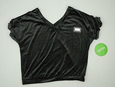 bluza welurowa damska: Velvet, Bluzka damska, rozmiar 3XL — 2