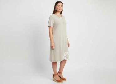 lniane sukienki dla puszystych: Sukienka damska, rozmiar XL — 1