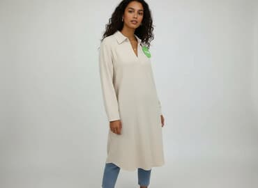 zara sukienki lniane włoskie: Sukienka damska, rozmiar XL — 7