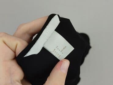 czarne body z długim rękawem h m: H&M, Women's blouse, size XS — 9