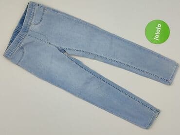 legginsy z mikrofibry: Spodnie jeansowe, 5-6 lat, 116, stan - Bardzo dobry — 2