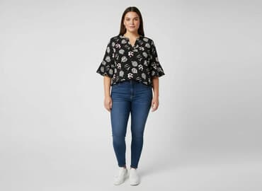 świateczna bluzka: Tu, Bluzka damska, rozmiar 3XL — 6