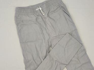 spodnie joggery moro damskie: Material trousers for women, size M (EU 38) — 1