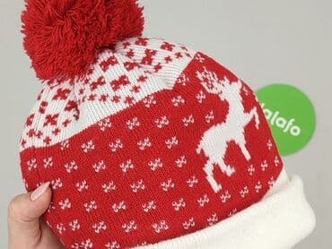 czapka zimowa tommy hilfiger damska z pomponem: Шапка, Для жінки, стан - Ідеальний — 4