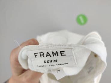 biale szerokie jeansy: DENIM JEANS, Jeansy damskie, rozmiar M — 4