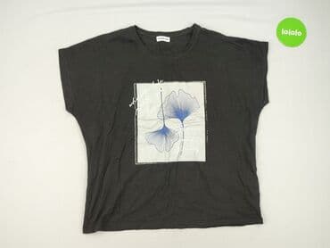 bluzki bawełniane z rękawem 3 4: T-shirt damski, rozmiar 4XL — 2