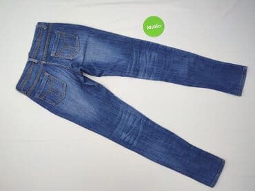 jasne jeansy rurki damskie: Jeansy damskie, rozmiar XS — 3
