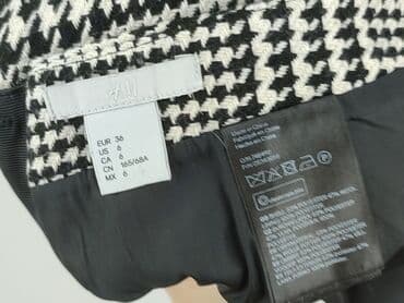 marynarka w kratę stradivarius: H&M, Spódnica damska, S — 4