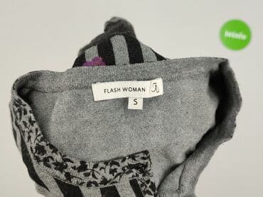 piżama w paski: Flash, Kardigan damski, S — 4