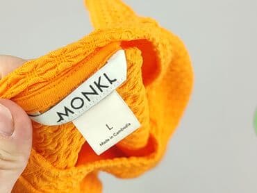 obcisly t shirty: Monki, T-shirt damski, rozmiar L — 4