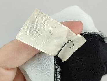 czarne bluzki krótki rękaw obcisła: Bluzka damska, rozmiar XL — 5