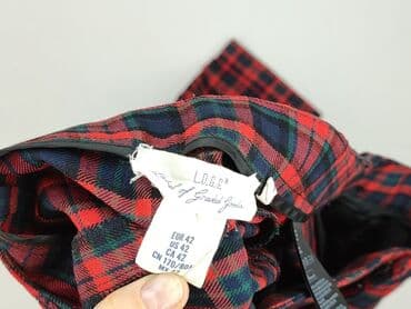 marynarka w kratę damska h m: H&M L.O.G.G., Spodnie materiałowe damskie, rozmiar XL — 4