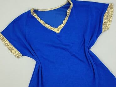 białe bluzki ze zlotym nadrukiem: Bluzka damska, rozmiar 5XL — 1