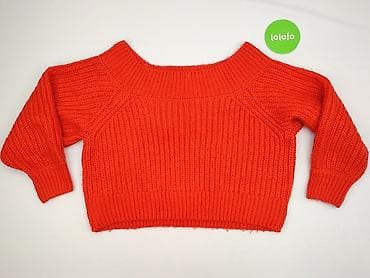 czerwony sweter h: H&M Divided, Sweter damski, rozmiar L — 3