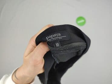 dopasowane spodnie dresowe: Papaya, Spodnie materiałowe damskie, M — 4