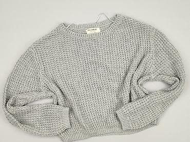 bluza pull and bear szara: PULL&BEAR, Sweter damski, rozmiar M — 1