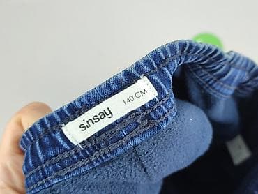 trampki dsquared: Spodnie jeansowe, Sinsay, 10 lat, 140, stan - Idealny — 4