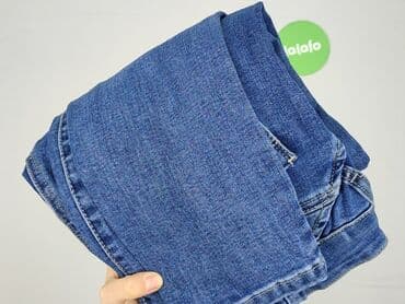 srebrne legginsy: Jeansy damskie, S — 4