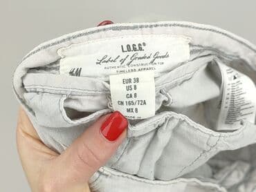 Women: H&M, Material trousers for women, size M (EU 38) — 4
