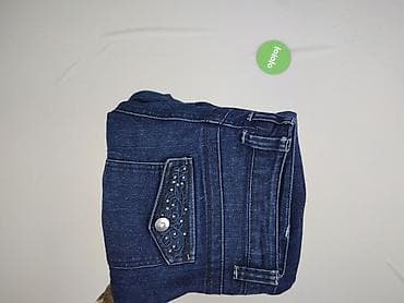 bell bottom jeans: Spodnie 3/4 damskie, rozmiar XL — 6