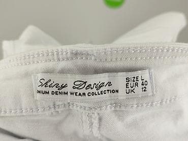 hot bottom jeans: Skiny, Jeansy damskie, rozmiar L — 4