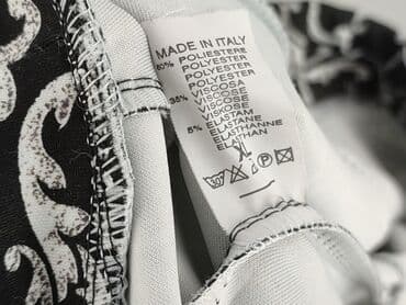 rajstopy czarne ze srebrną nitką: ITALY FASHION, Legginsy Eleganckie damskie, rozmiar XL — 5