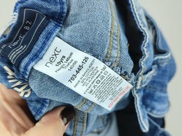 spodnie do jogi 34: Spodnie jeansowe, Next, 10 lat, 140, stan - Bardzo dobry — 4