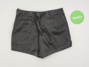 krótkie skórzane spodenki: Szorty damskie, rozmiar S — 2