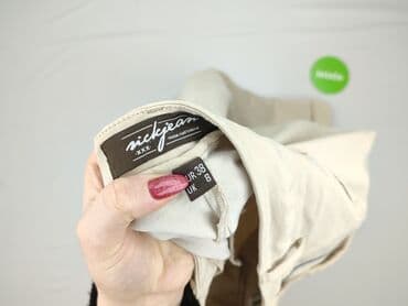 Women: Material trousers for women, M — 4