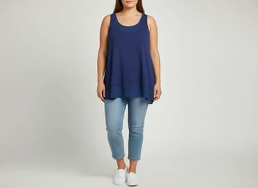 bluzki nietoperz plus size: Woman, Tunika damska, rozmiar 2XL — 6