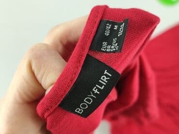 sukienka simple czerwona: BODY FLIRT, Sukienka damska, rozmiar M — 4