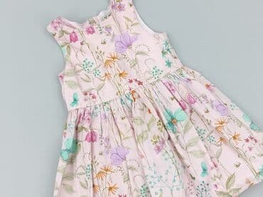 sukienka w geometryczne wzory: Dress, Next, 1.5-2 years, 86-92 cm, condition - Perfect — 1