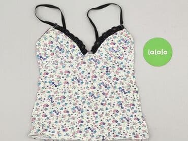 koszulka na ramiaczkach z koronka: Top damski, rozmiar S — 3