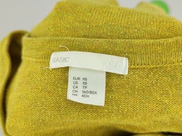 sweter z kotkiem: H&M Basic, Kardigan damski, XS — 4