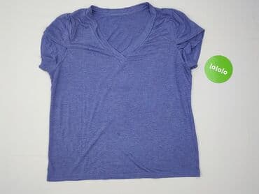 koszulki damskie z dekoltem v: T-shirt damski, rozmiar XL — 3