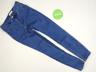 czarne spodnie damskie stradivarius: Sinsay, Jeansy damskie, rozmiar S — 2