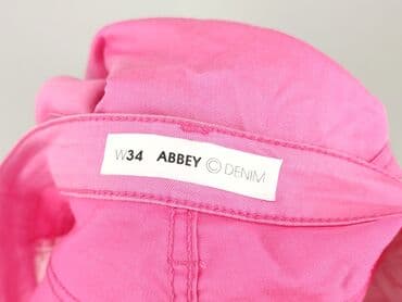 dżinsy w róże: Jeansy damskie, rozmiar XL — 4