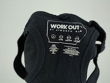 czarne dresy: Tu workout active wear, Top damski, rozmiar S — 4