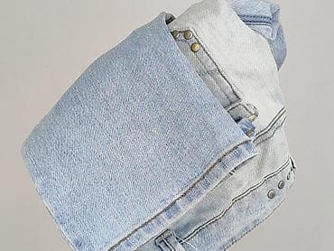 jeansy patchworkowe: Spodnie 3/4 damskie, rozmiar M — 5