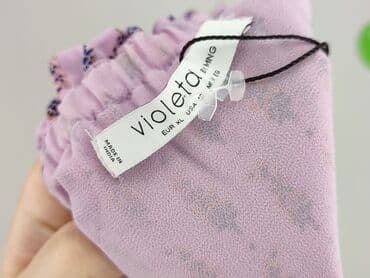 mango sukienka fioletowa: Violeta By Mango, Bluzka damska, rozmiar XL — 4