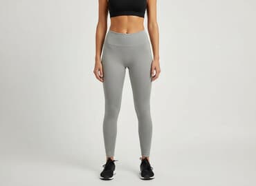legginsy w prążki hm: H&M Sport, Legginsy Sportowe damskie, rozmiar S — 7
