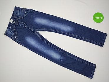 bluzka queen: Spodnie jeansowe, 14 lat, 164, stan - Bardzo dobry — 2