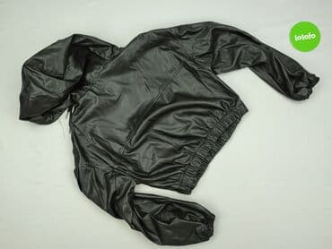 Ubrania damskie: Bershka, Kurtka skórzana damska, rozmiar XS — 3